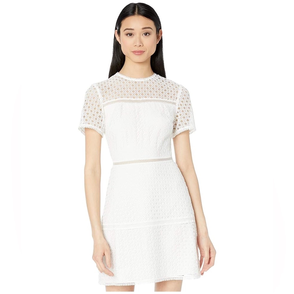 Ted Baker Allara Short Sleeve Lace Dress Size 3